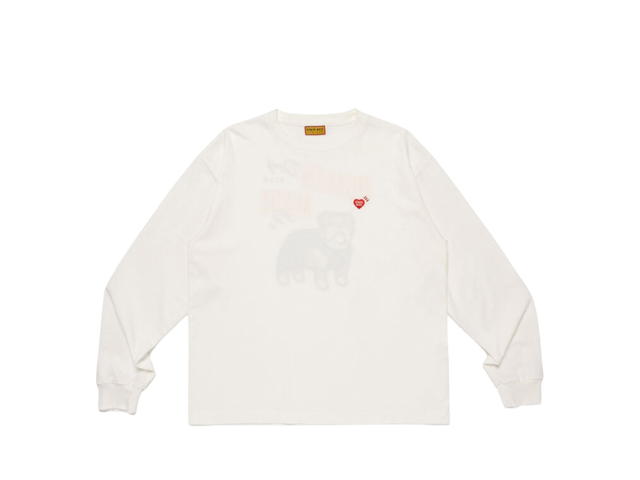 Human Made Human Made Graphic L/S T-Shirt Dog Dry Alls White - view 1