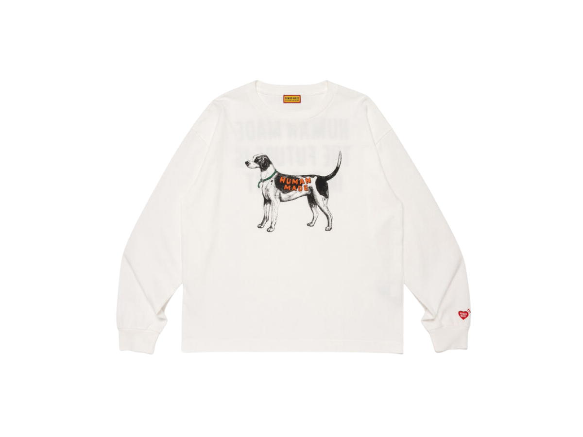 Human Made Human Made Graphic L/s T-shirt White