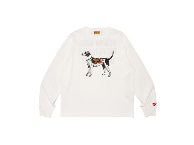 Human Made Human Made Graphic L/s T-shirt White - view 1