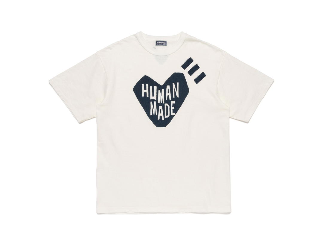Human Made Human Made Ningensei Heart T-Shirt White