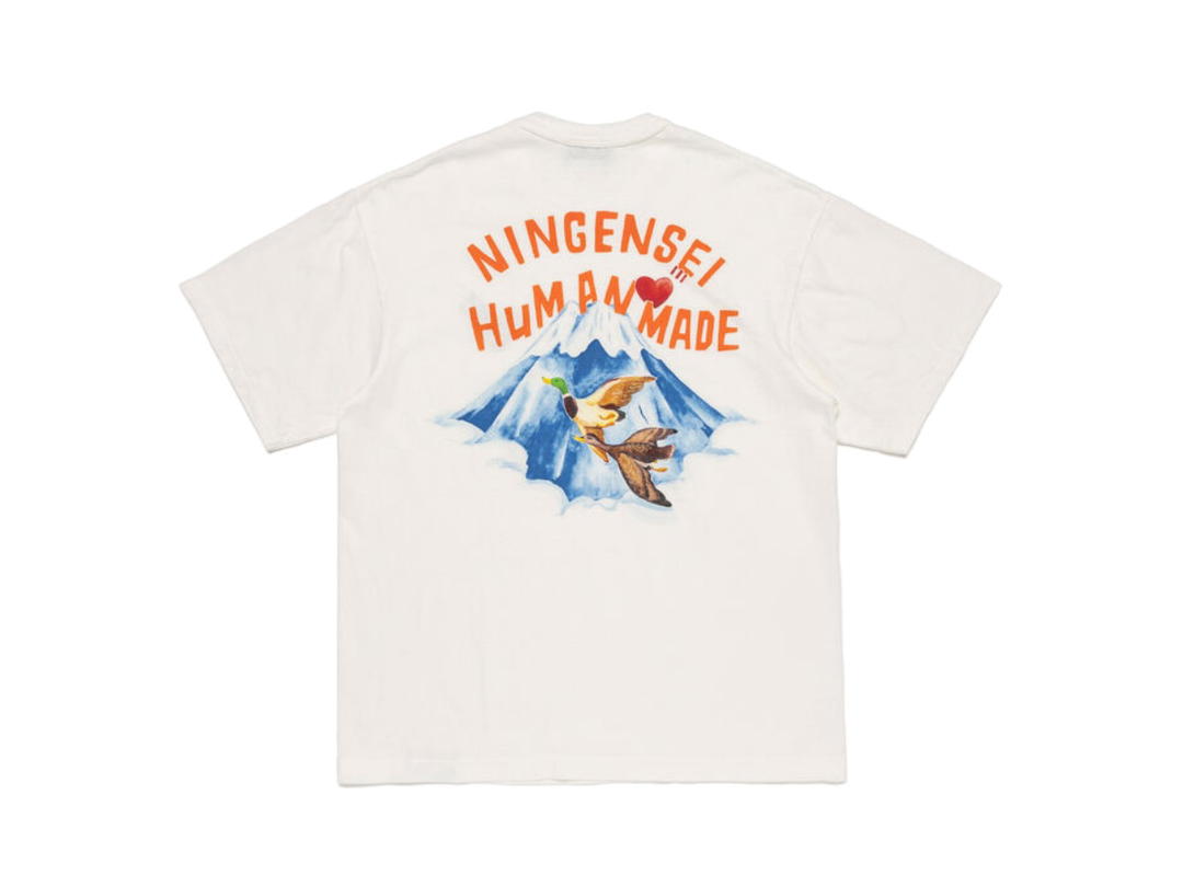 Human Made Human Made Ningensei Wa Graphic T-Shirt White