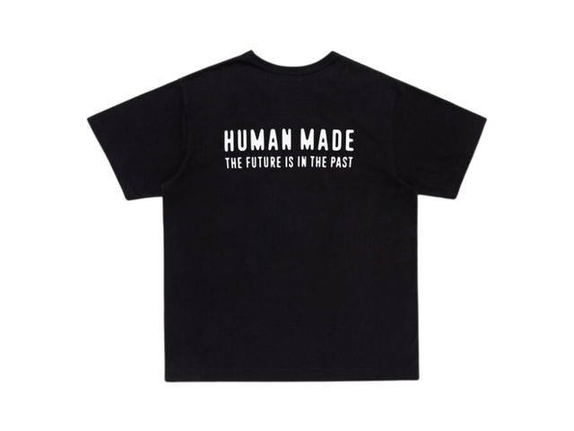 HUMAN MADE HUMAN MADE The Future Is In The Past Animal Badge T-Shirt Black - view 2