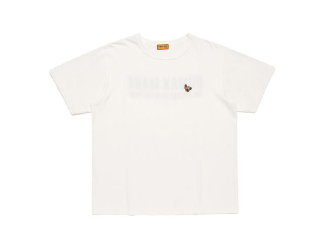 HUMAN MADE HUMAN MADE The Future Is In The Past Animal Badge T-Shirt White - view 1