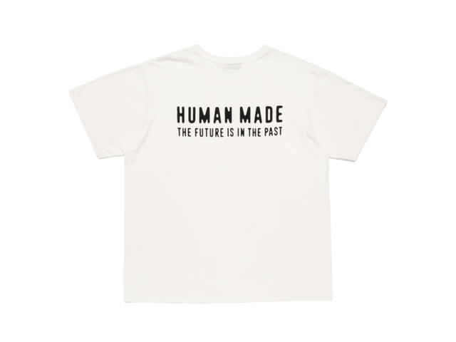 HUMAN MADE HUMAN MADE The Future Is In The Past Animal Badge T-Shirt White - view 2