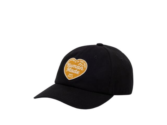 Human Made Human Made 6Panel Twill Cap Dry Alls Heart Black - view 1