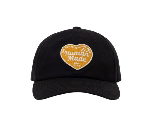 Human Made Human Made 6Panel Twill Cap Dry Alls Heart Black - view 2