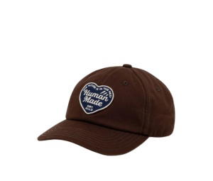 Buy Human Made 6Panel Twill Cap Dry Alls Heart Brown at Sasom – Authentic and Ready to Ship