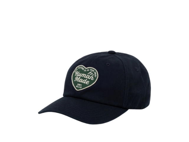 Human Made Human Made 6Panel Twill Cap Dry Alls Heart Navy - view 1