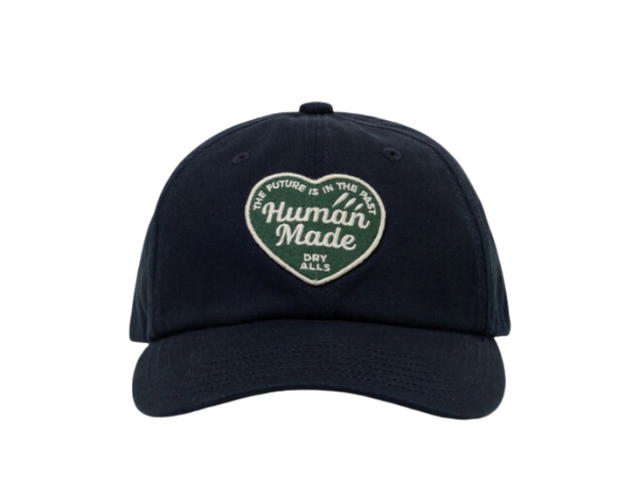 Human Made Human Made 6Panel Twill Cap Dry Alls Heart Navy - view 2