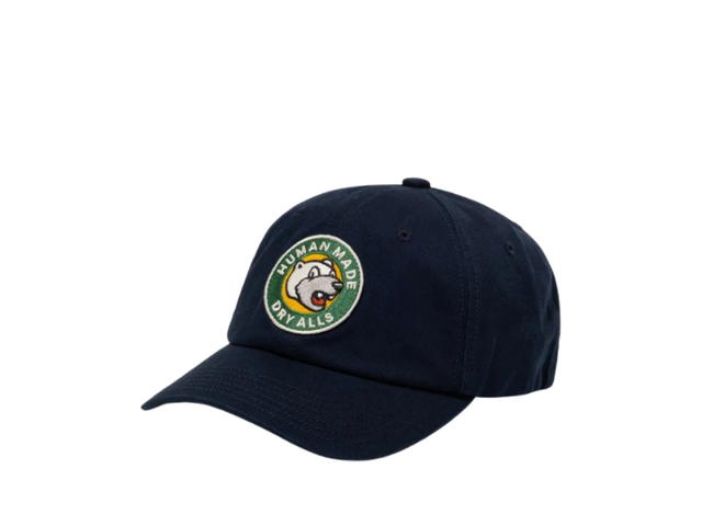 Human Made Human Made 6Panel Twill Cap Polar Bear Dry Alls Navy - view 1