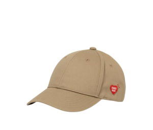 Buy Human Made Heart Badge 6Panel Twill Cap Beige at Sasom – Authentic and Ready to Ship