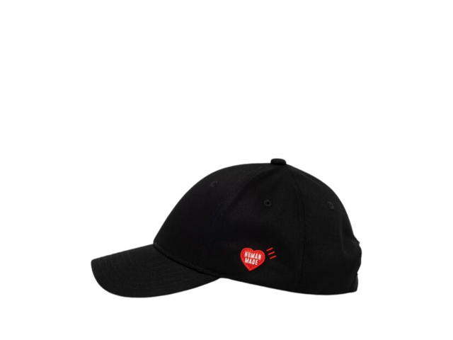 Human Made Human Made Heart Badge 6Panel Twill Cap Black - view 2