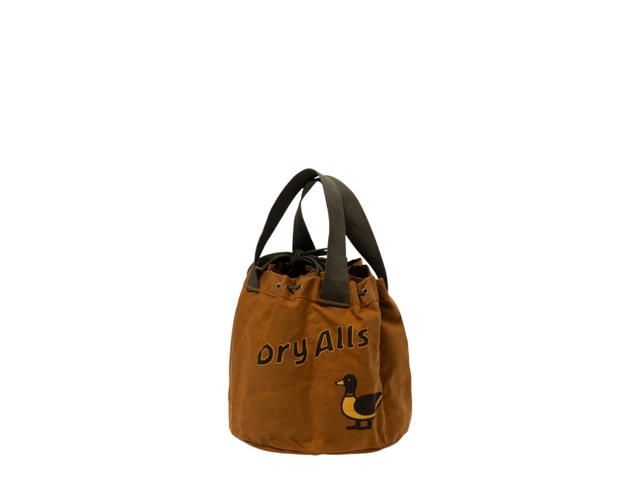 Human Made Human Made Drawstring Bag Dry Alls Duck Brown - view 3