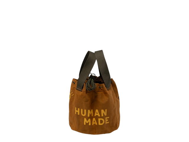 Human Made Human Made Drawstring Bag Dry Alls Duck Brown - view 4
