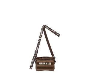 Buy Human Made Military Pouch Mini Brown at Sasom – Authentic and Ready to Ship