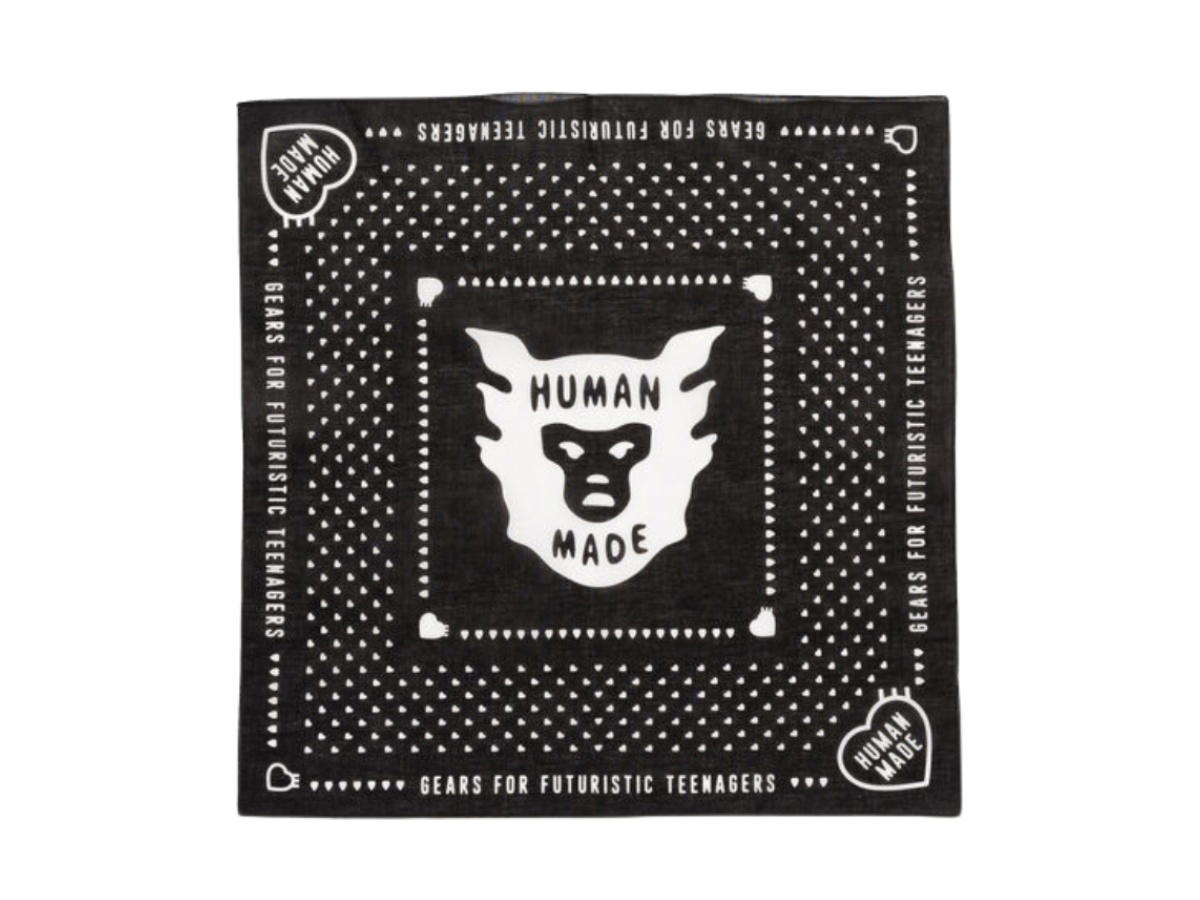 Human Made Human Made Bandana Black