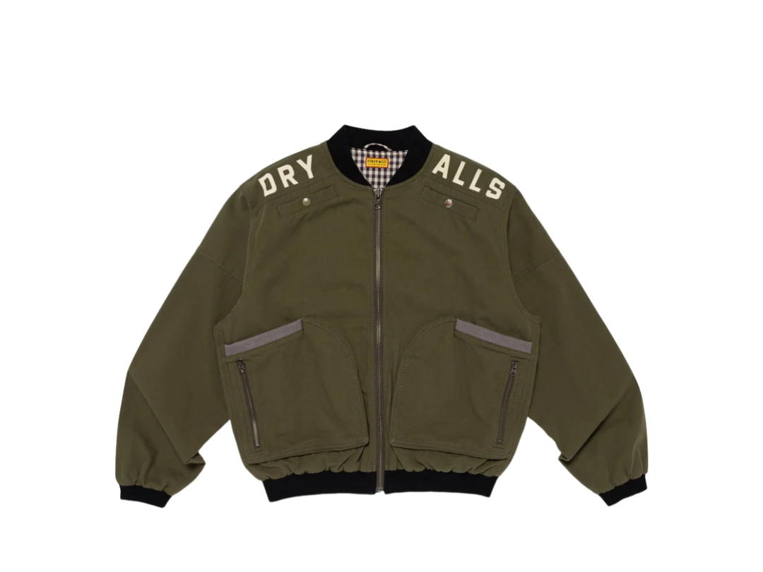 Human Made Human Made Bomber Jacket Dry Alls Olivedrab