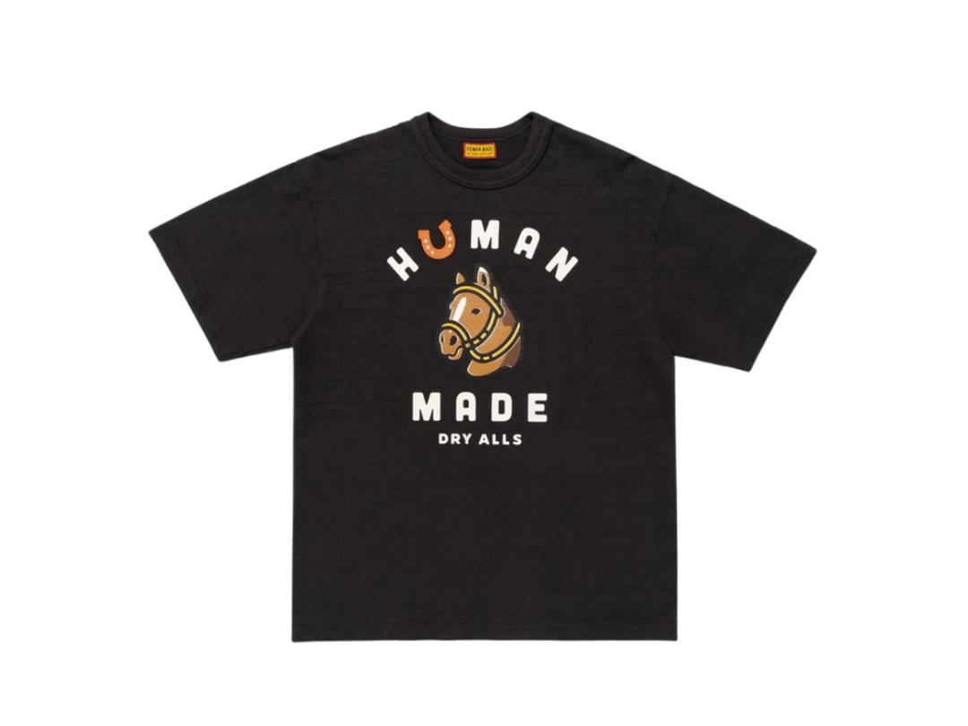 HUMAN MADE HUMAN MADE Graphic T-Shirt Horse Dry Alls Black