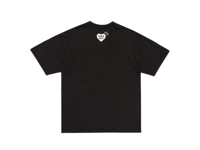 Human Made Human Made Big Heart Graphic T-Shirt Black - view 2