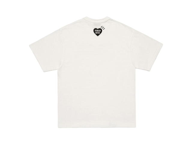 Human Made Human Made Big Heart Graphic T-Shirt White - view 2