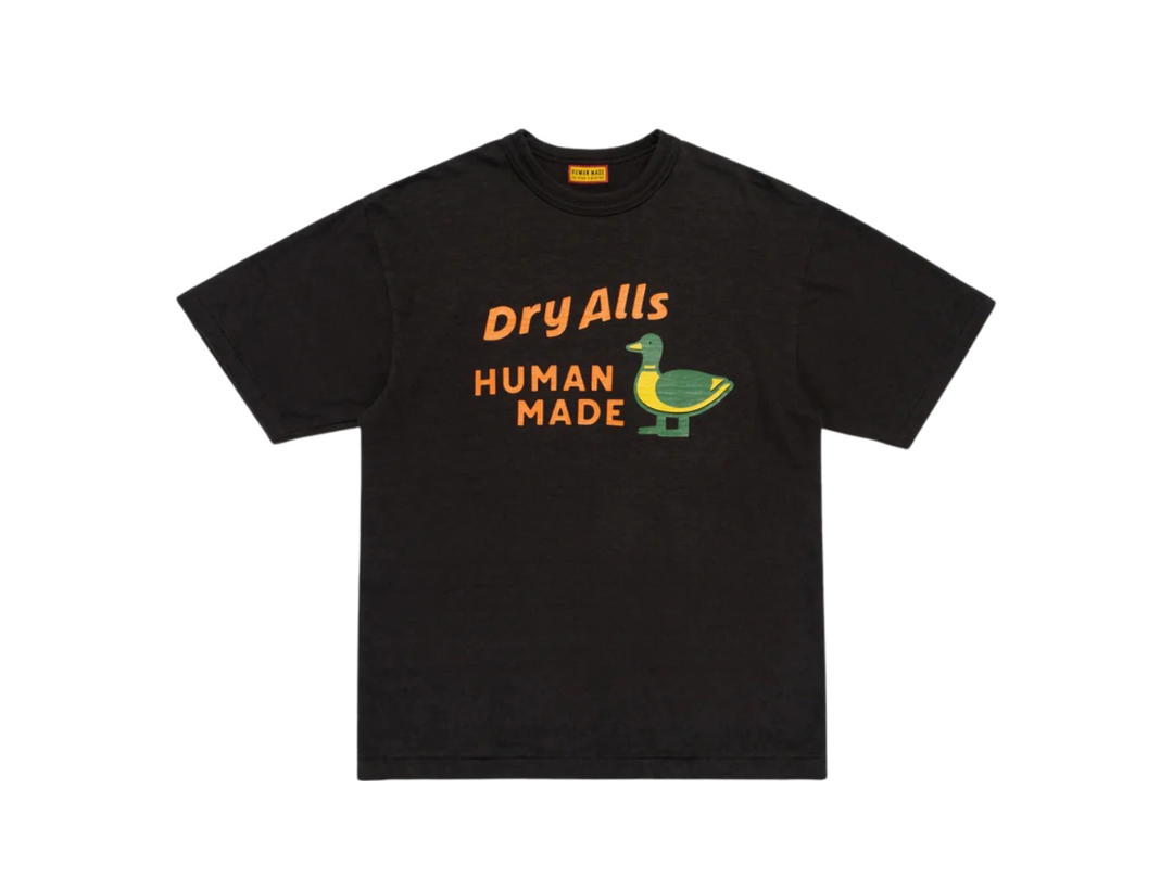 HUMAN MADE HUMAN MADE Graphic T-Shirt Dry Alls Duck Black