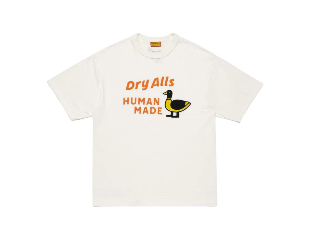 HUMAN MADE HUMAN MADE Graphic T-Shirt Dry Alls Duck White