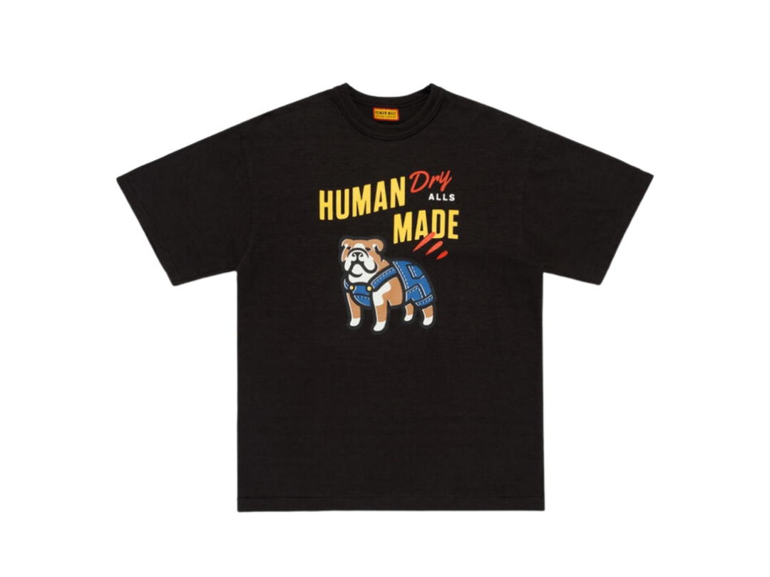 Human Made Human Made Graphic T-Shirt Dog Dry Alls Black