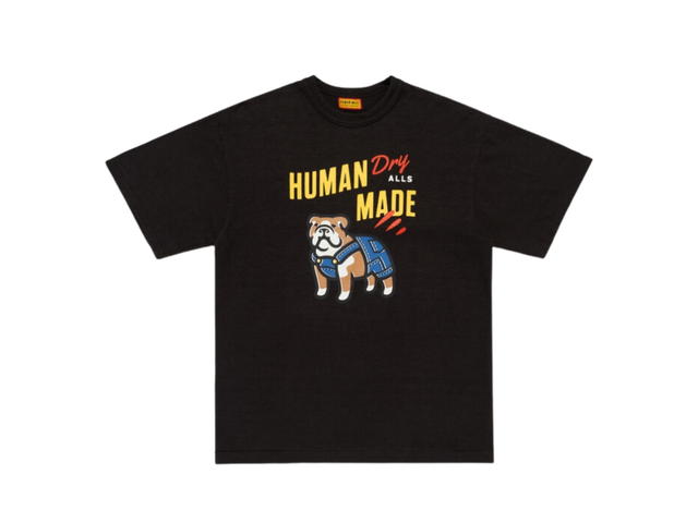 Human Made Human Made Graphic T-Shirt Dog Dry Alls Black - view 1