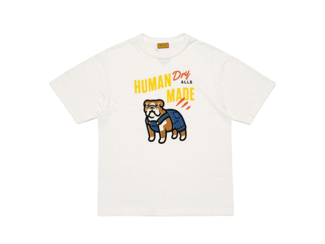 Human Made Human Made Graphic T-Shirt Dog Dry Alls White
