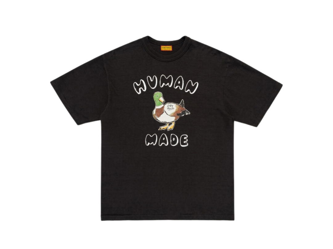 HUMAN MADE HUMAN MADE Duck Graphic T-Shirt Black