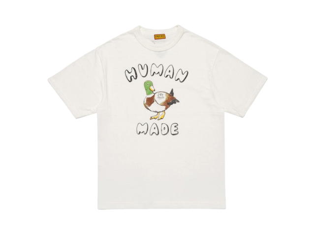 Human Made Human Made Duck Graphic T-Shirt White - view 1