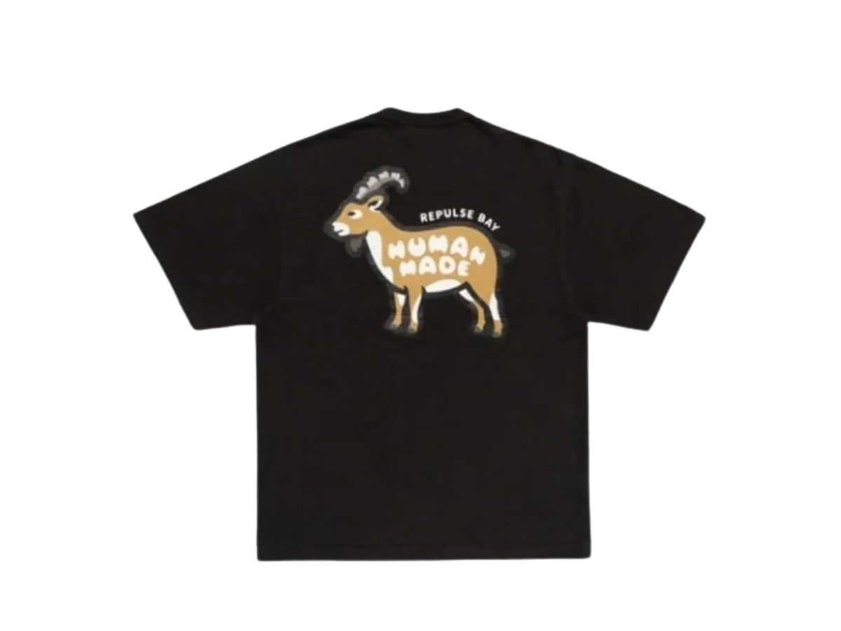 Human Made Human Made Animal Graphic T-Shirt Repulse Bay Black
