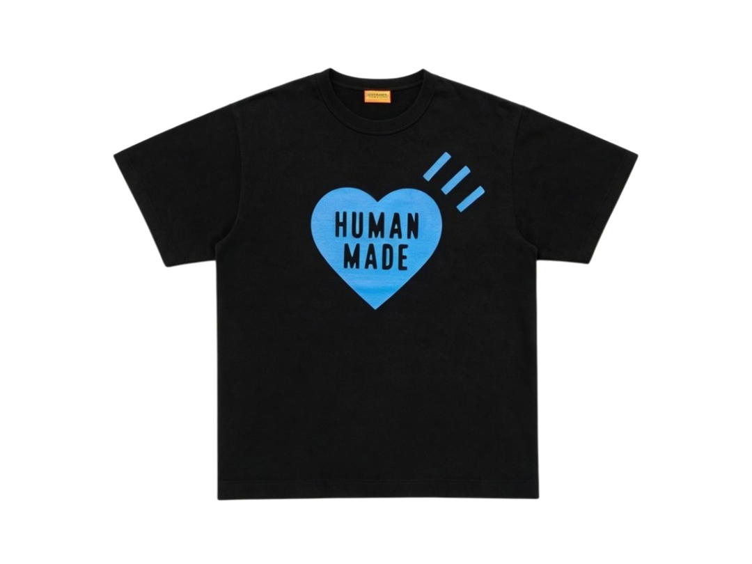 HUMAN MADE HUMAN MADE The Future Is In The Past Heart Graphic T-Shirt Black