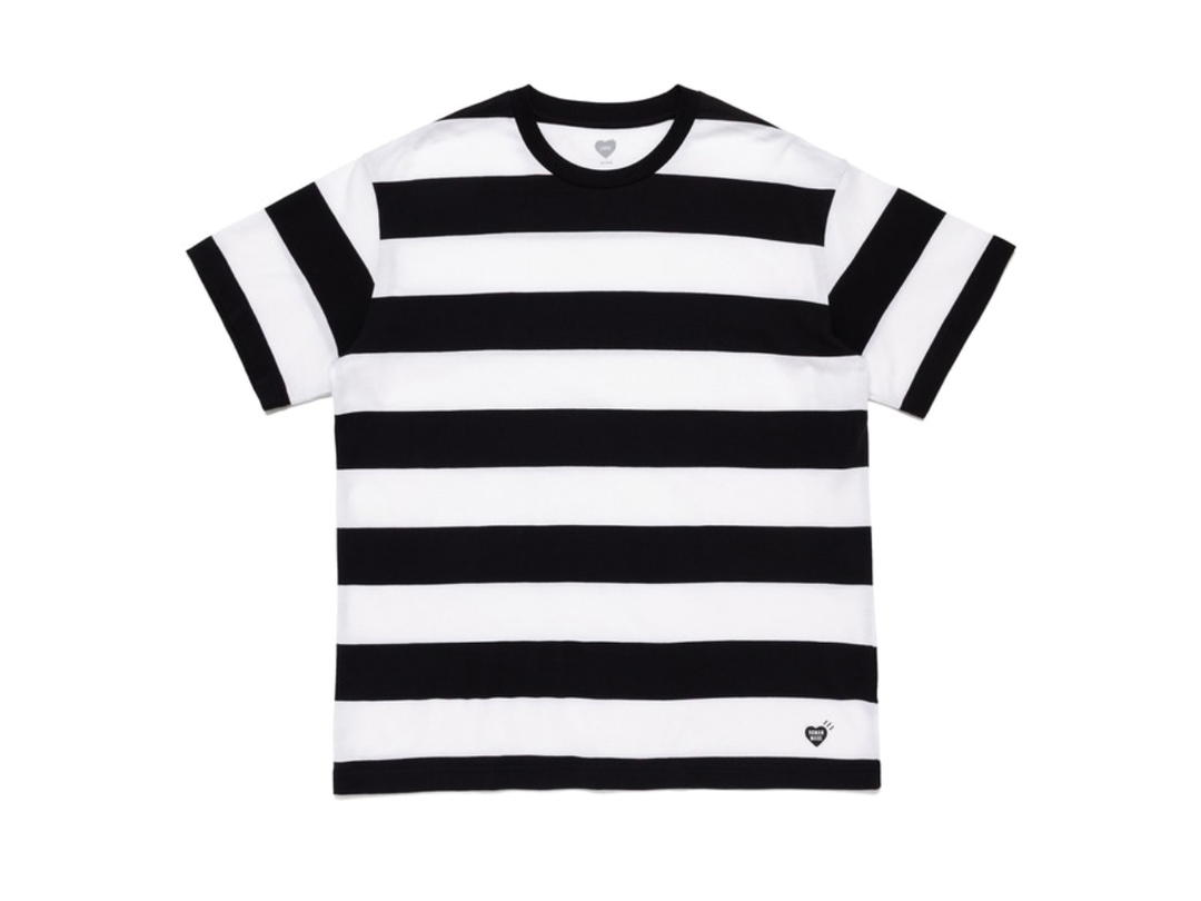 HUMAN MADE HUMAN MADE Striped Pack T-Shirt Black