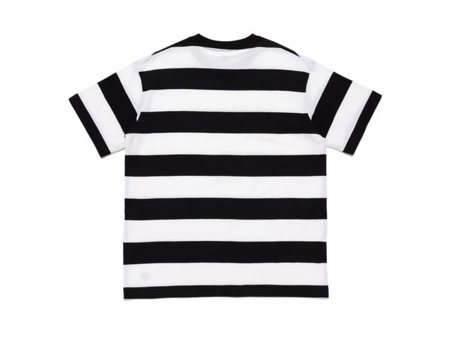 HUMAN MADE HUMAN MADE Striped Pack T-Shirt Black - view 2