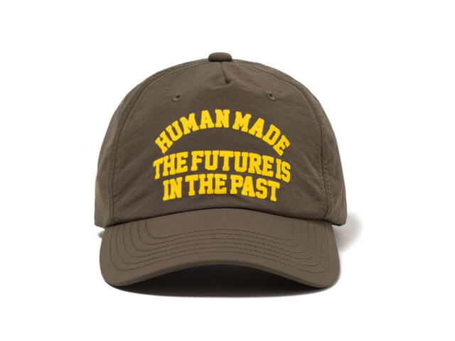 HUMAN MADE HUMAN MADE 5 Panel Nylon Cap Olivedrab - view 3