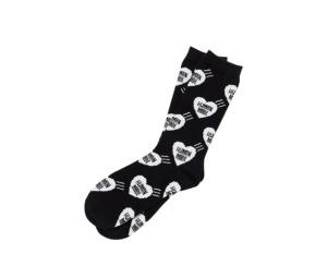 Buy Human Made Heart Socks Black at Sasom – Authentic and Ready to Ship