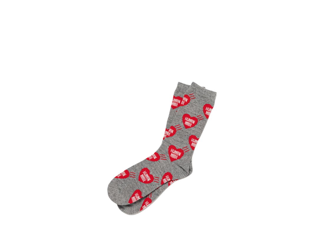 HUMAN MADE HUMAN MADE Heart Socks Gray