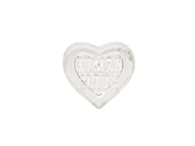 Human Made Human Made Heart Glass Tray Clear - view 1