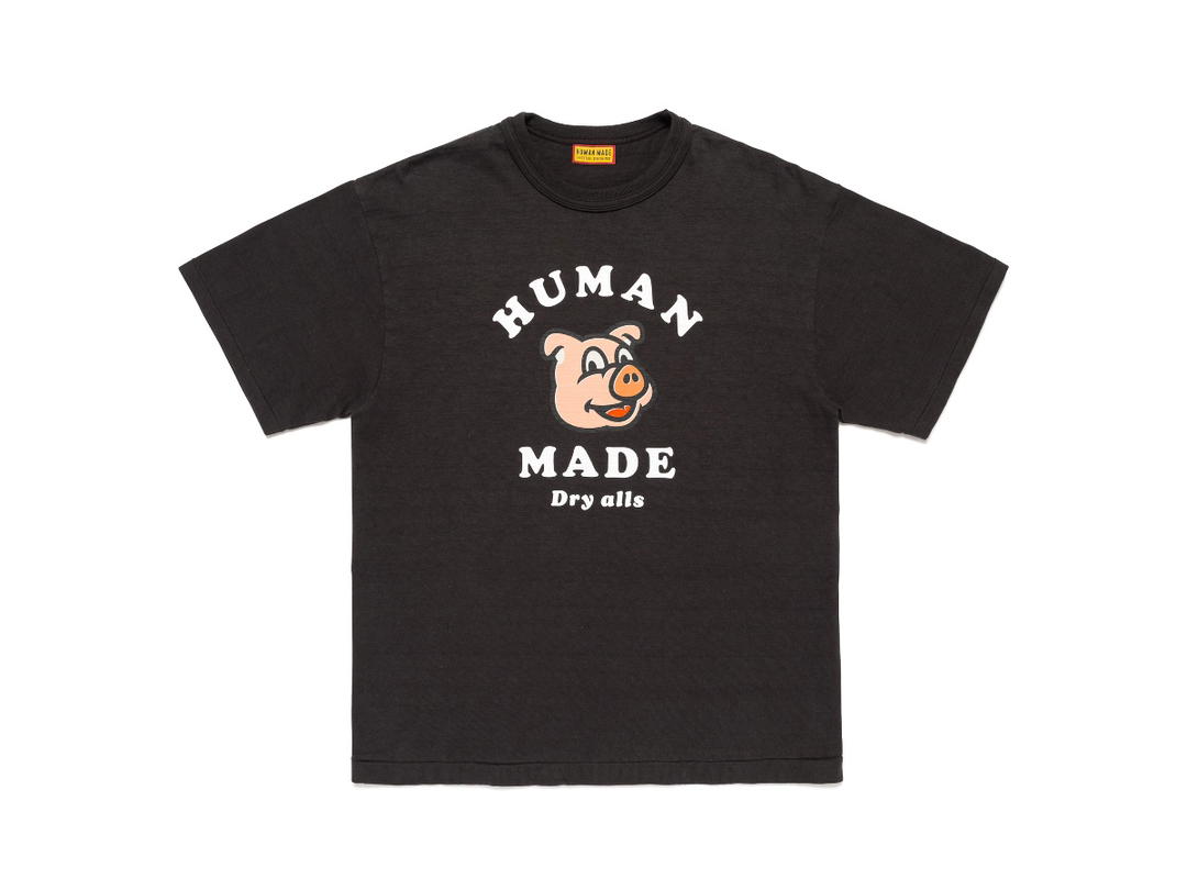 HUMAN MADE HUMAN MADE Graphic Pig T-Shirt Dry Alls Black