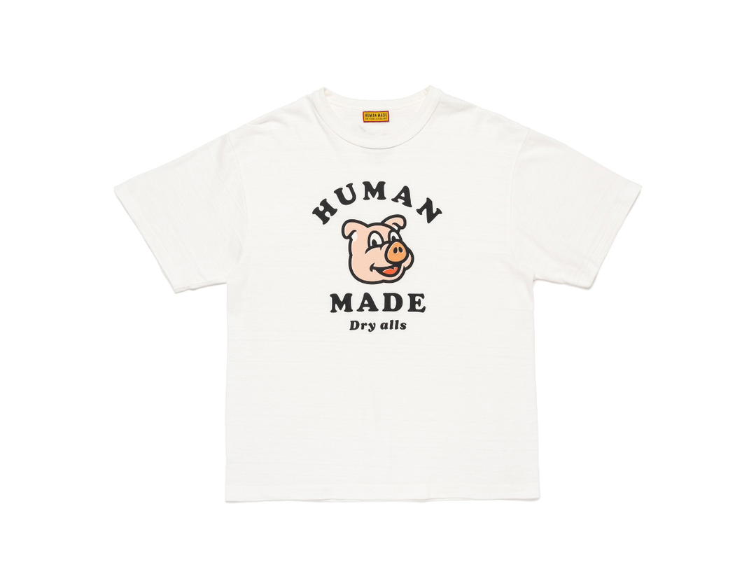 HUMAN MADE HUMAN MADE Graphic Pig T-Shirt Dry Alls White
