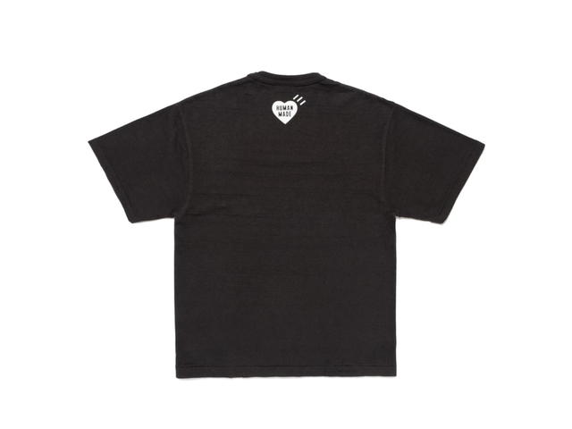 HUMAN MADE HUMAN MADE Dog Dry Alls Graphic T-Shirt Black - view 2