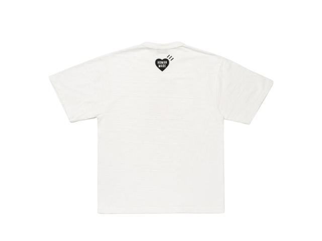 HUMAN MADE HUMAN MADE Dog Dry Alls Graphic T-Shirt White - view 2