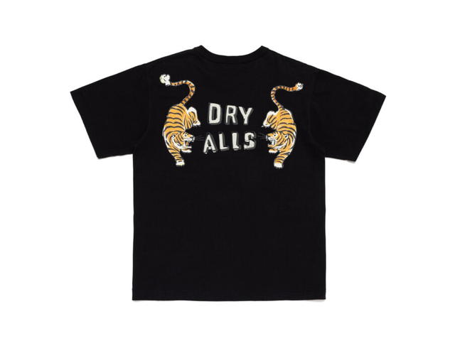 Human Made Human Made Graphic T-Shirt Dry Alls Black - view 2