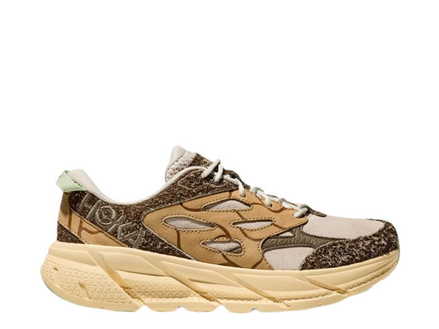 Hoka Hoka Clifton L Suede Tp Oat Milk Pollen - view 1