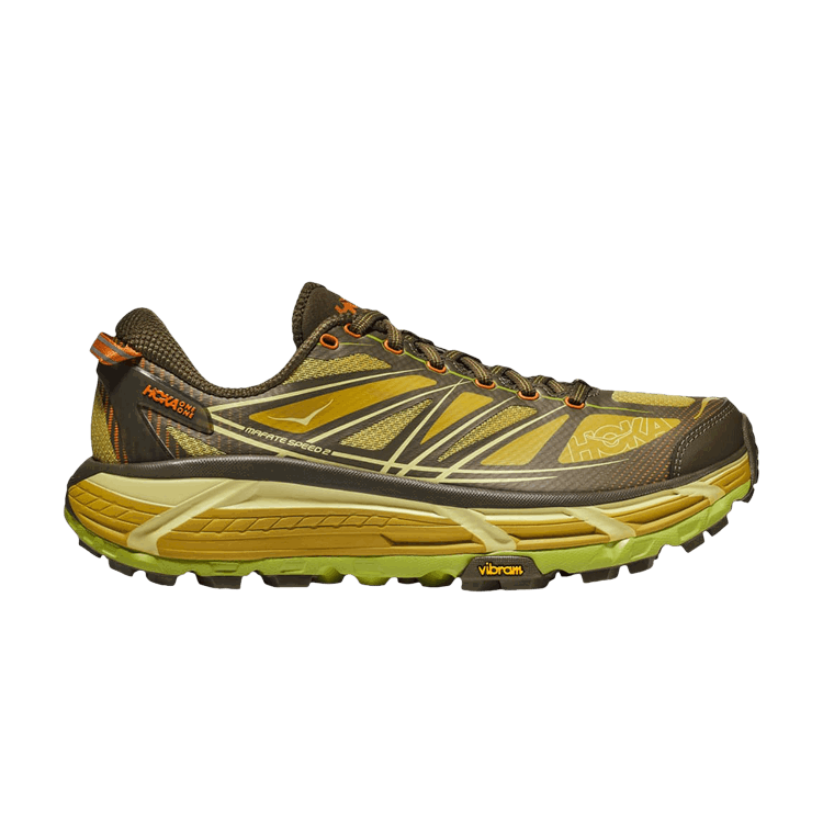 Hoka HOKA ONE ONE Mafate Speed 2 'Dark Olive Golden Lichen'