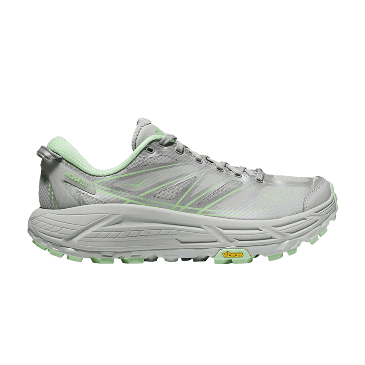 Hoka HOKA ONE ONE Mafate Speed 2 'Harbor Mist Lime Glow'