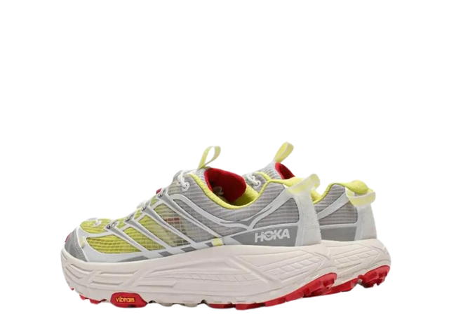 Hoka Hoka x Nicole Mclaughlin Mafate Speed Three2 White Neon Yellow - view 3