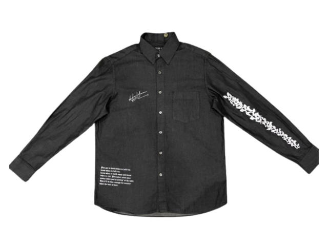 Hold’em Denim Hold’em Denim 10th Anniversary Collection Black Denim Shirt - view 1