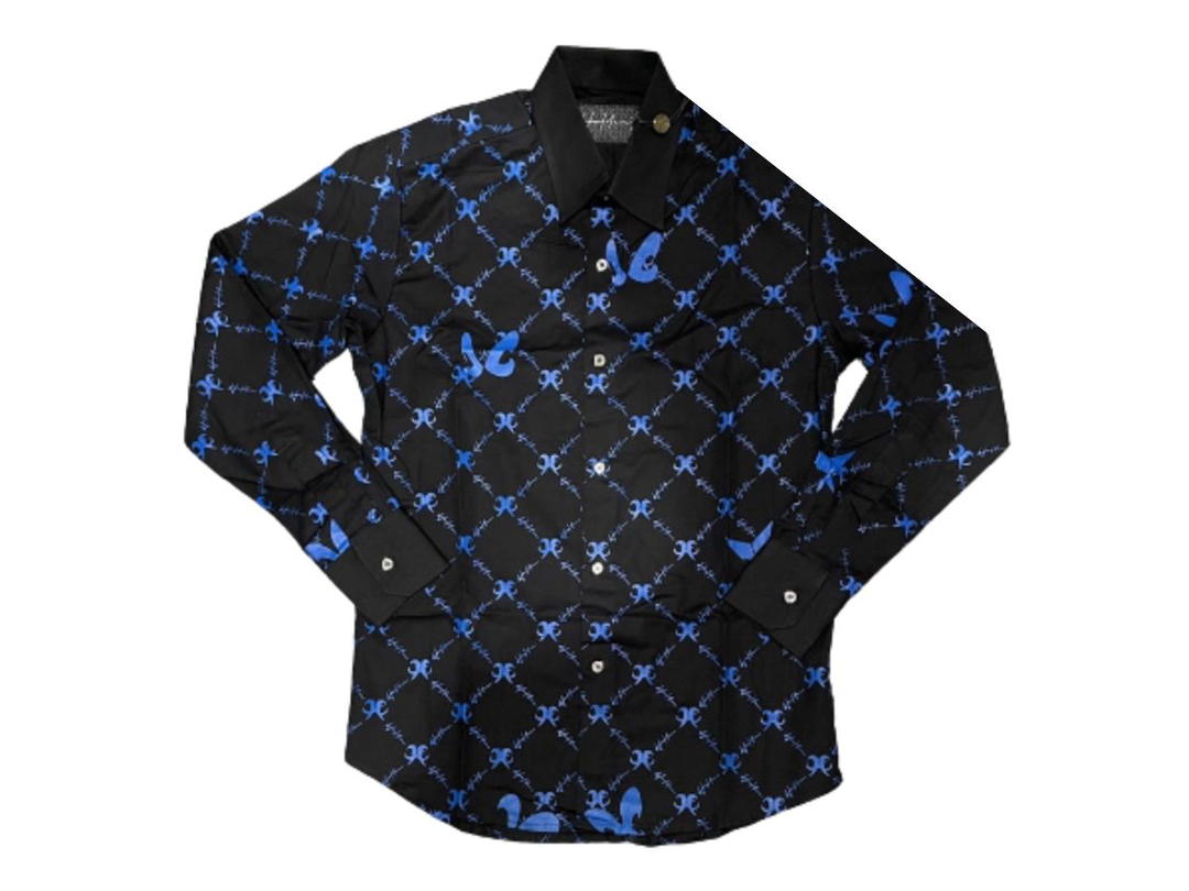 Hold’em Denim Hold’em Denim 10th Monogram Shirt Blue